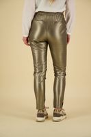 Trousers tregging PU Geel