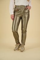 Trousers tregging PU Geel