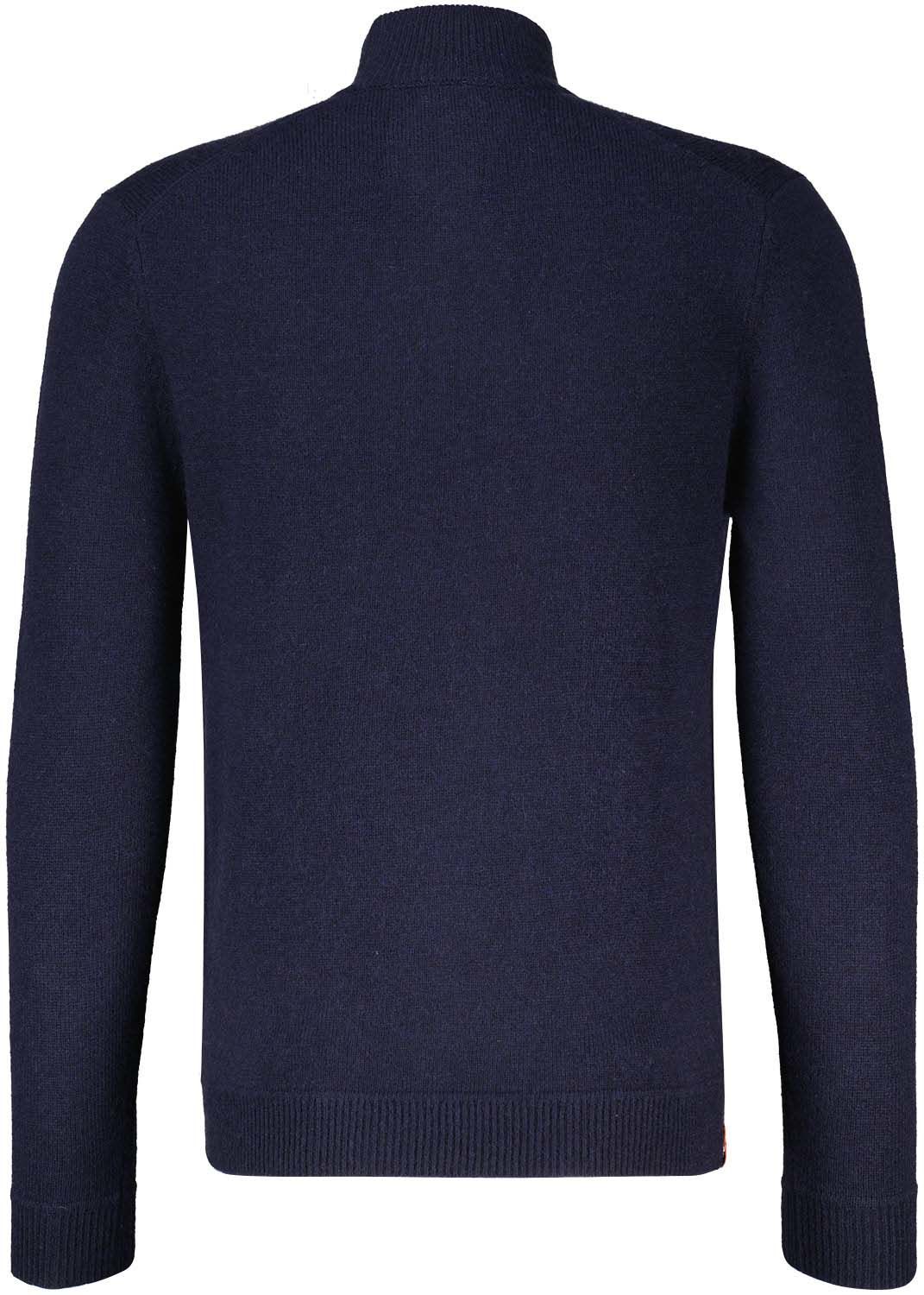 Superdry Trui Henley Blauw Superdry Trui Henley Blauw