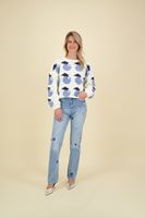 Jeans Lola Straight  Blauw