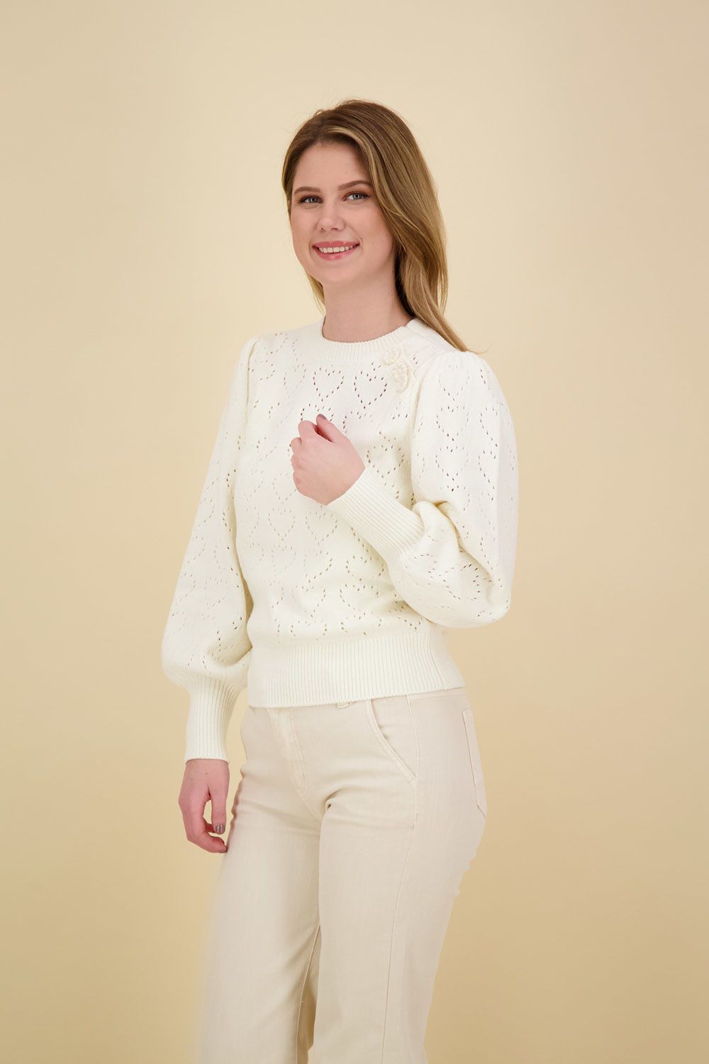 Fabienne Chapot Pullover Diana Wit