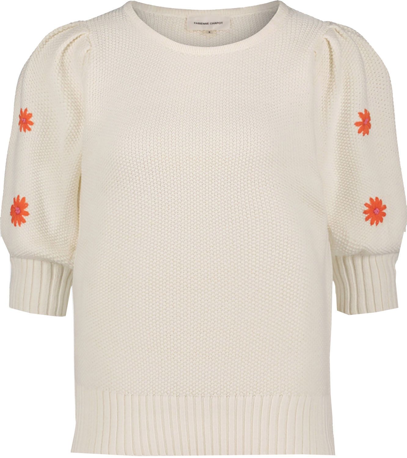 Fabienne Chapot Pullover Rice Wit