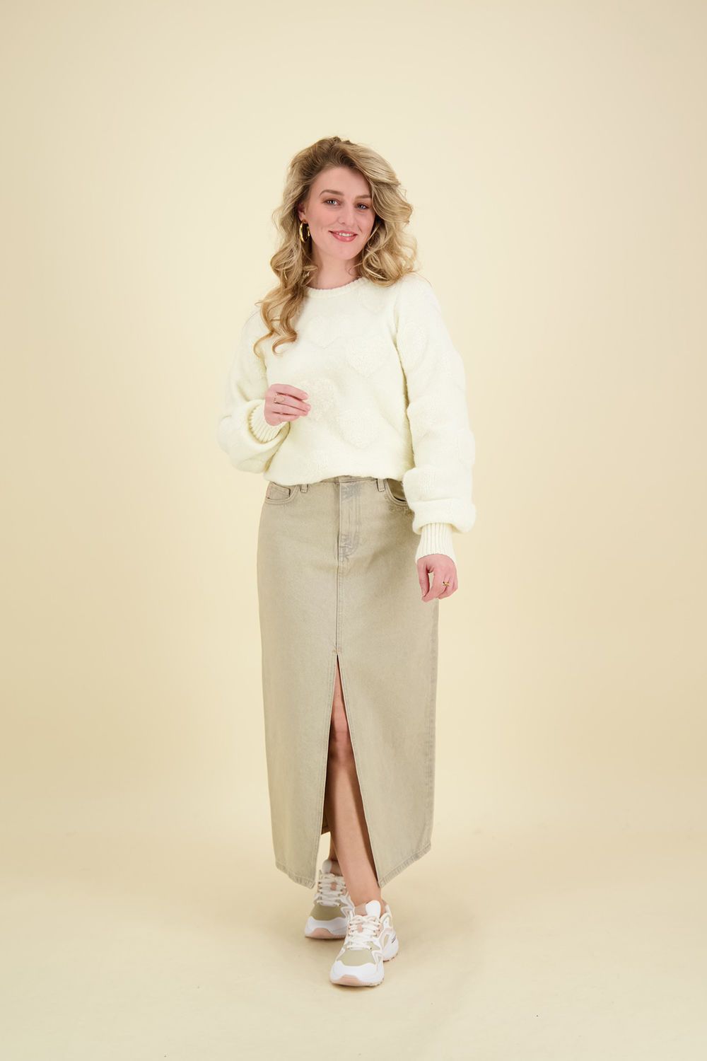 Fabienne Chapot Rok Carlyne Beige