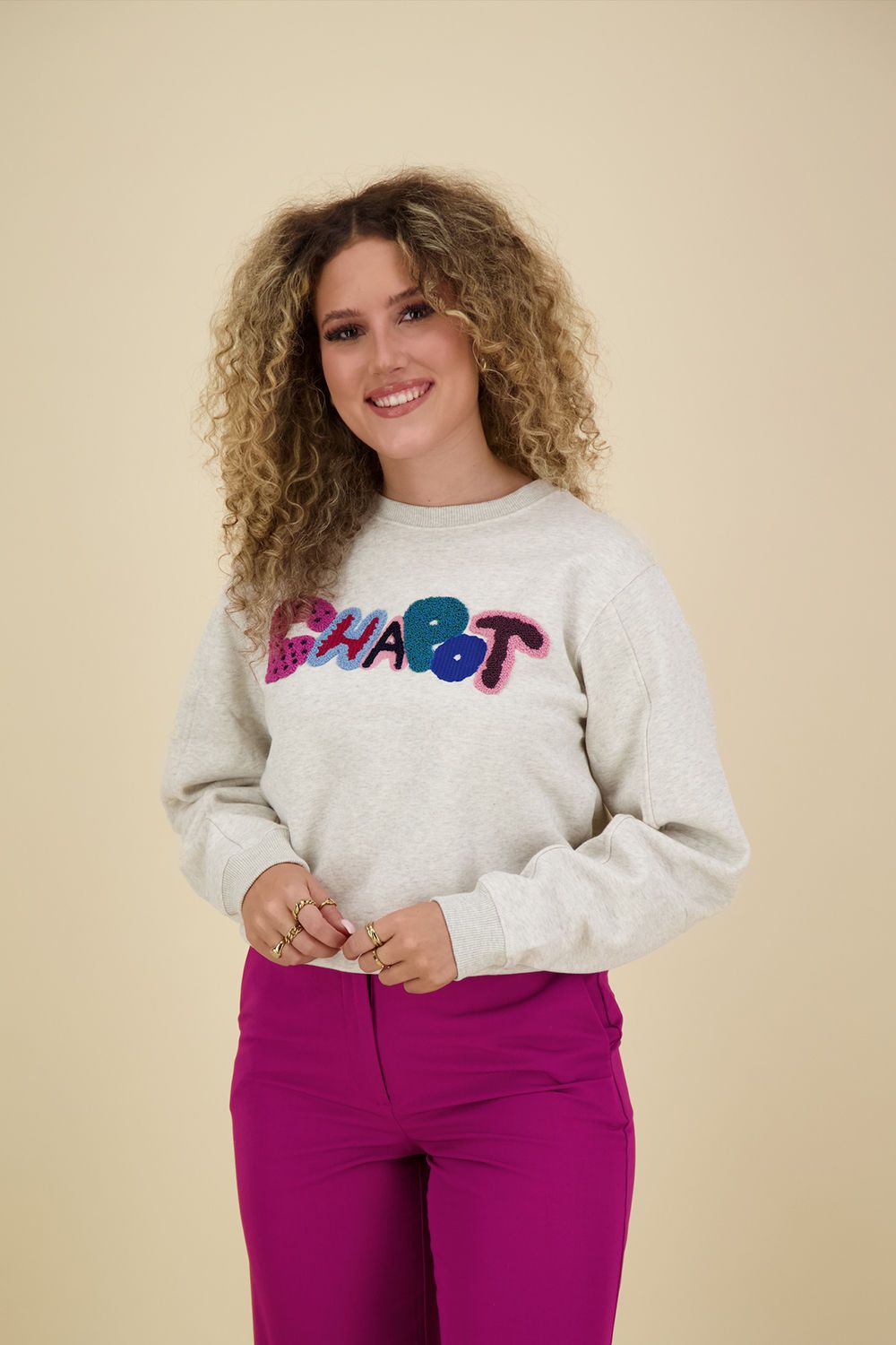 Fabienne Chapot Sweater Pam Crème