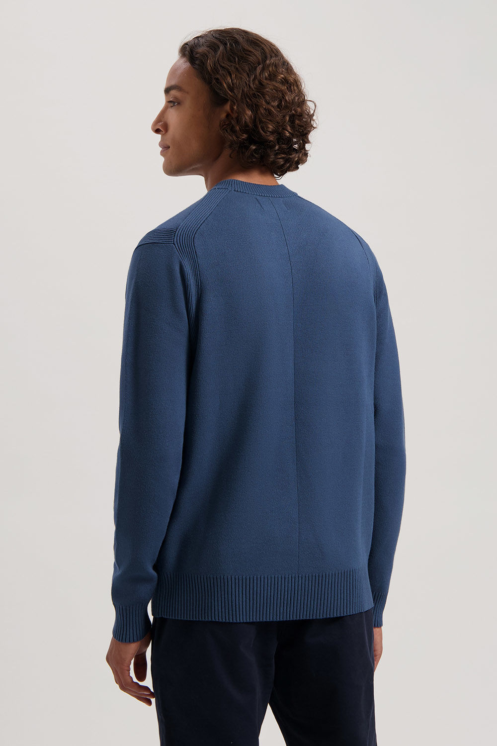 Dstrezzed Trui Fell Donkerblauw Dstrezzed Trui Fell Donkerblauw