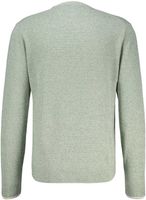pullover round neck structure piping Groen