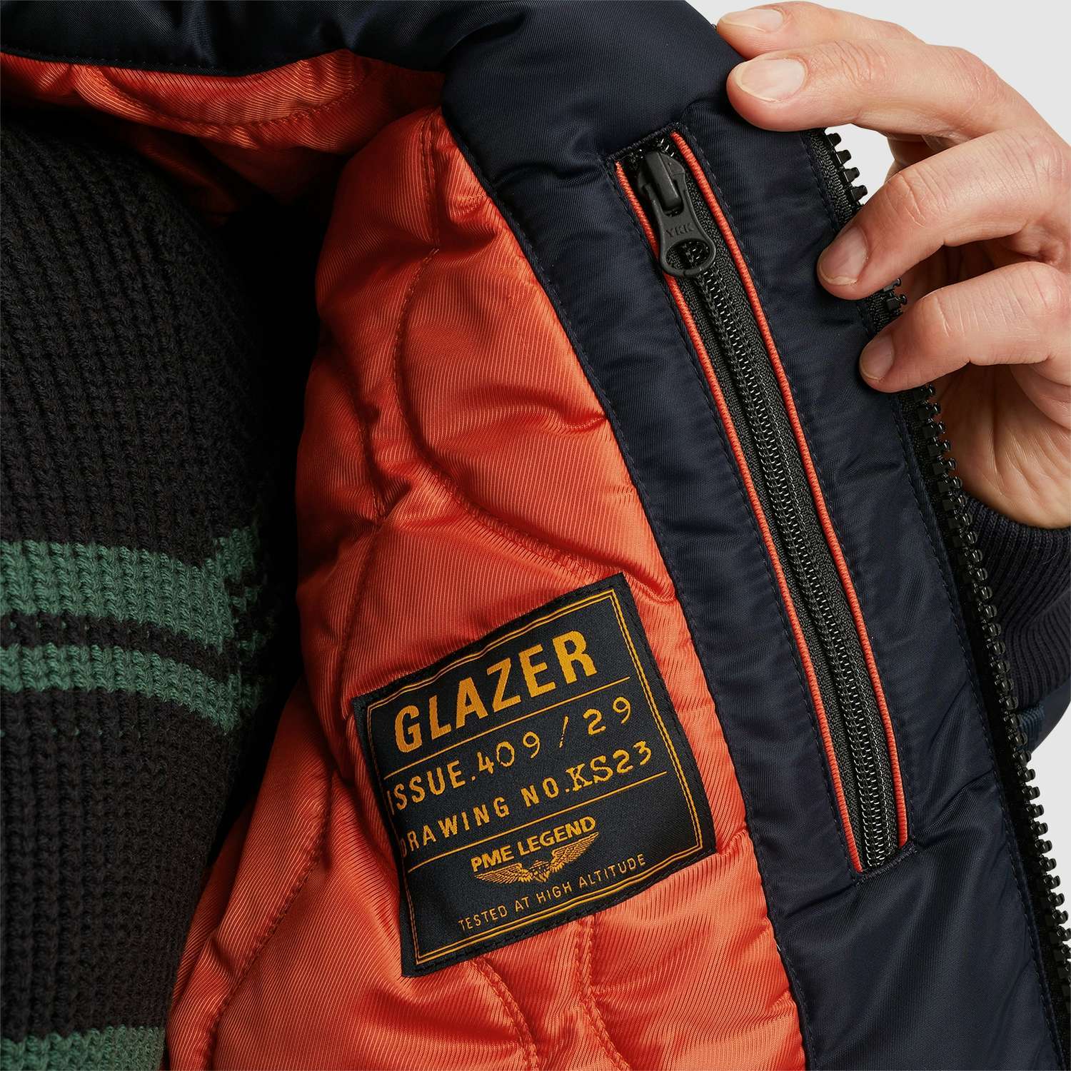 Pme Legend Bomberjas Blauw Pme Legend Bomberjas Blauw