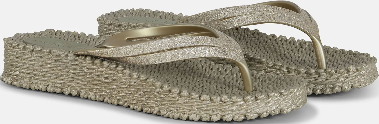 Ilse Jacobsen Teenslipper Cheerful Goud Ilse Jacobsen Teenslipper Cheerful Goud