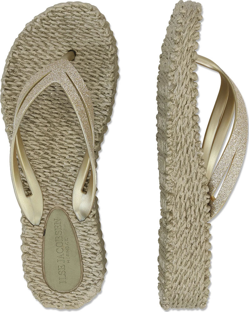 Ilse Jacobsen Teenslipper Cheerful Goud Ilse Jacobsen Teenslipper Cheerful Goud