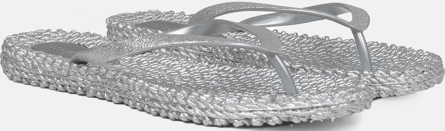 Ilse Jacobsen Teenslipper Cheerful Zilver Ilse Jacobsen Teenslipper Cheerful Zilver