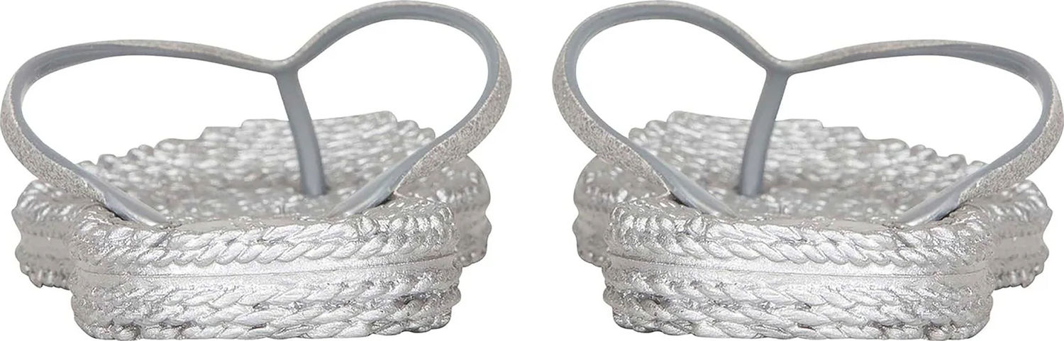 Ilse Jacobsen Teenslipper Cheerful Zilver Ilse Jacobsen Teenslipper Cheerful Zilver