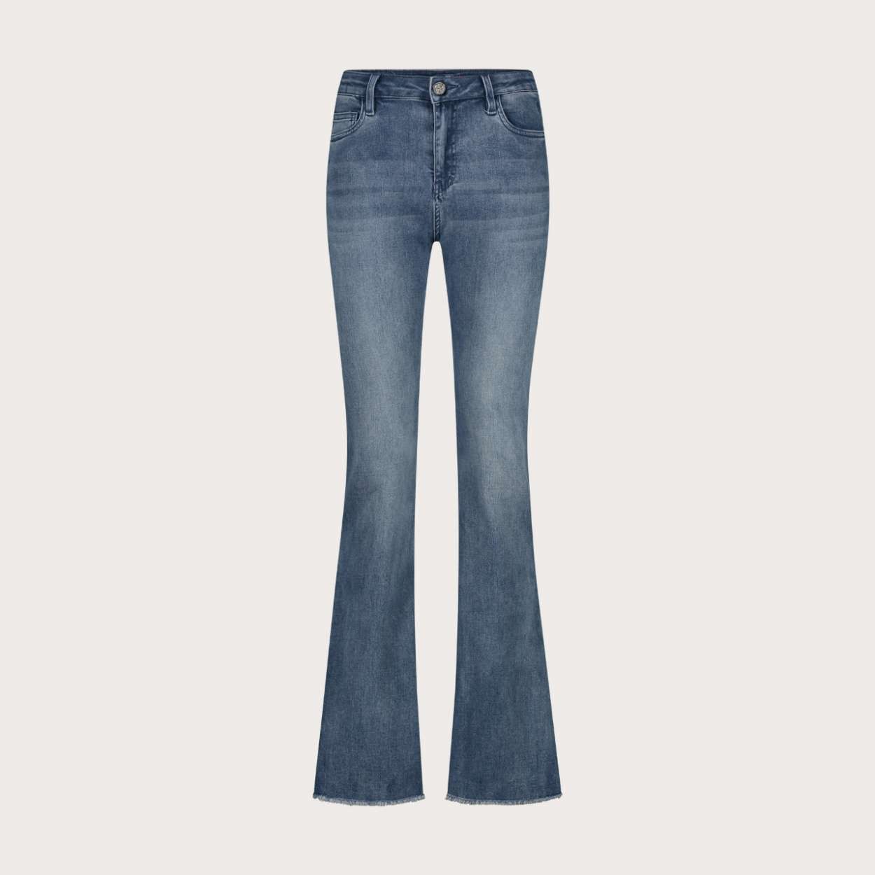 Florez Broek Florez Flared Blauw