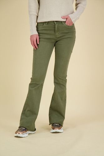 Florez Jeans Flared Groen