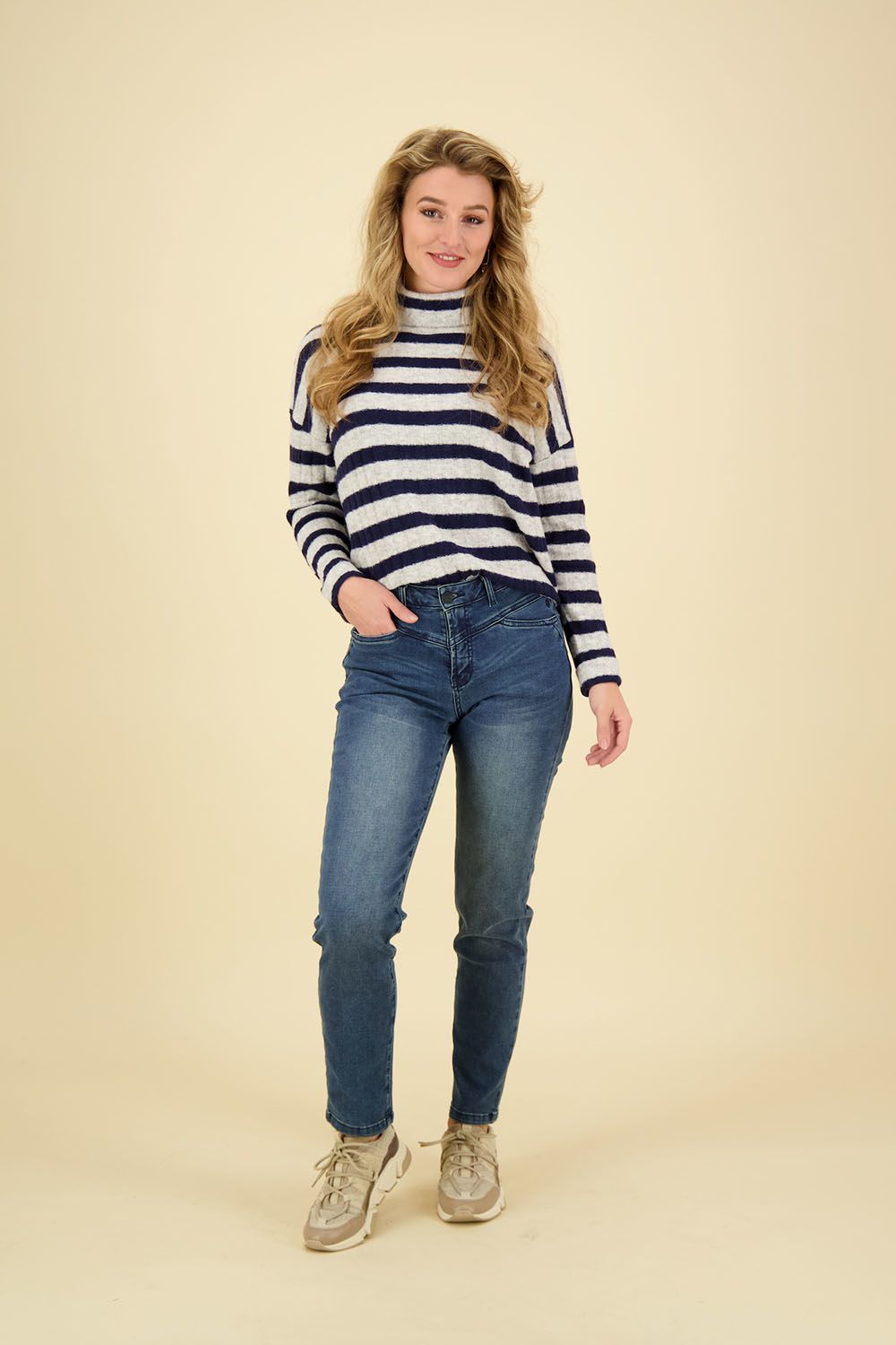 Florez Jeans Julie Blauw 