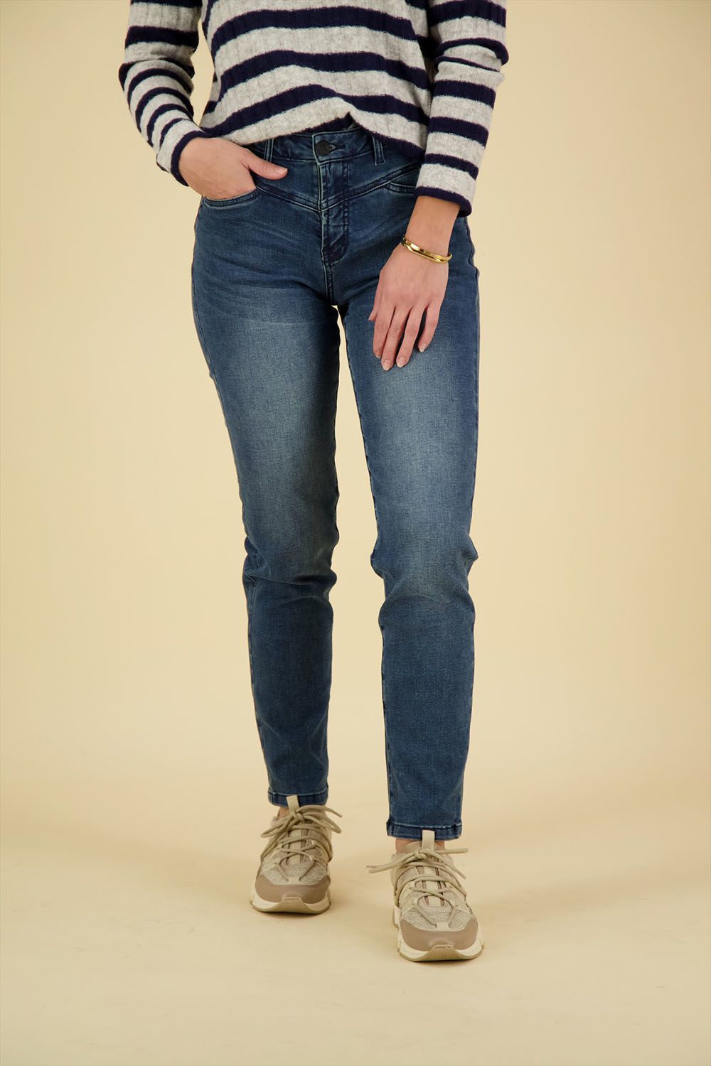 Florez Jeans Julie Blauw 