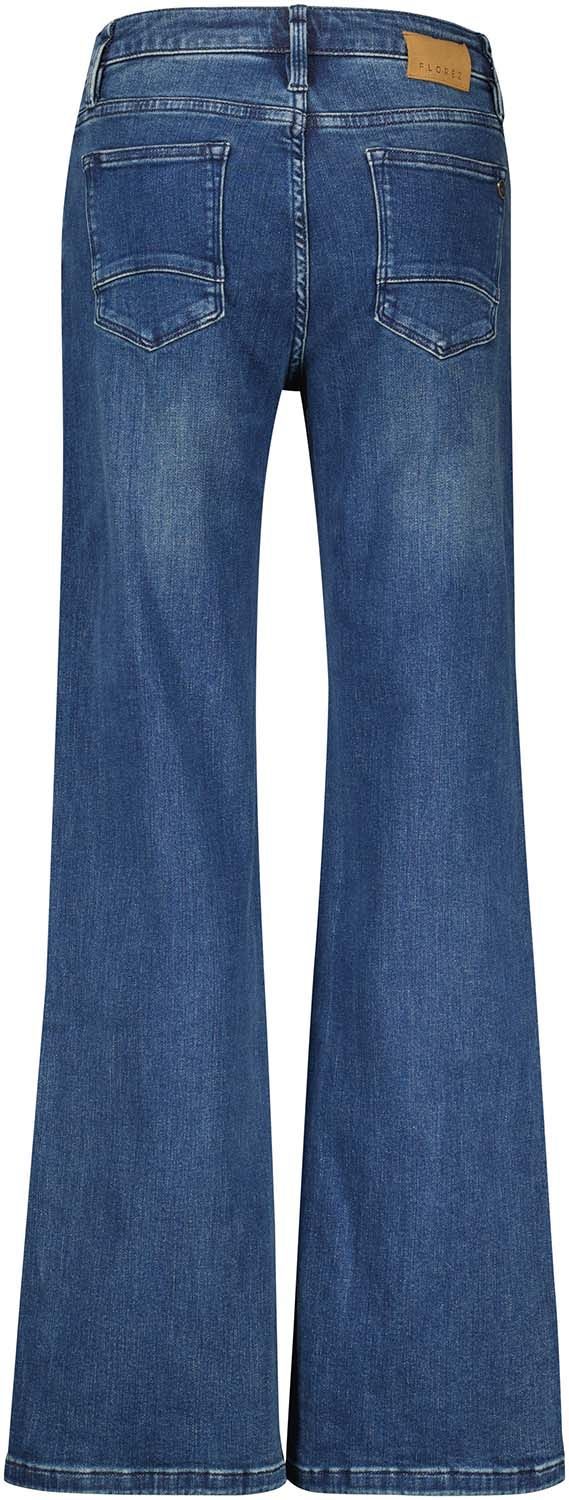 Florez Jeans Sophie Straight Blauw