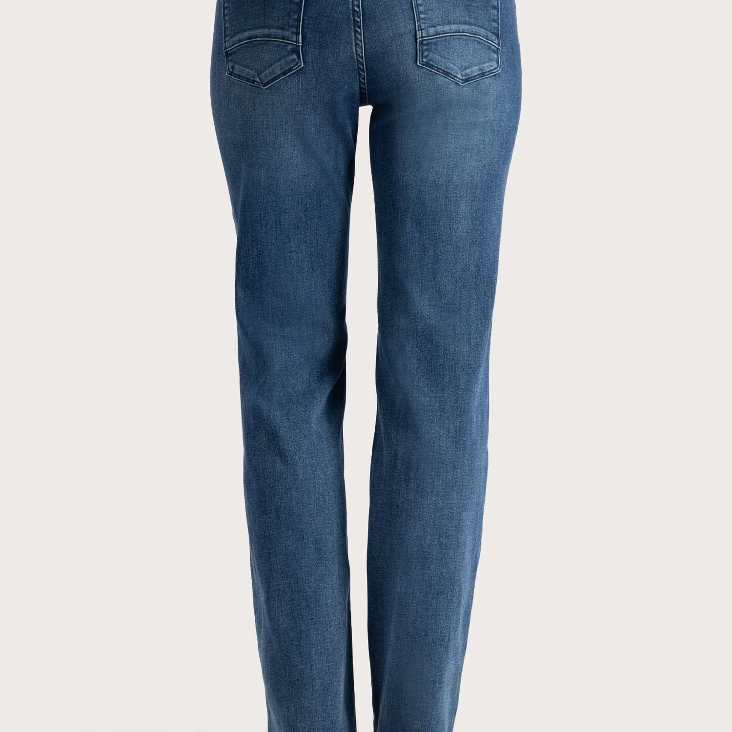 Florez Jeans Sophie Straight Blauw