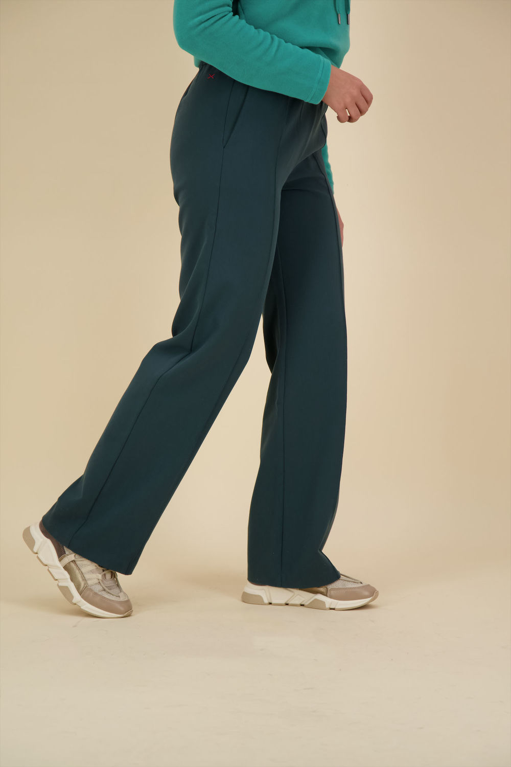 Anna Blue Pantalon Groen  Anna Blue Pantalon Groen