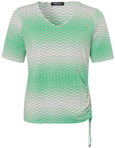 Frank Walder Shirt met zijsplitten Groen