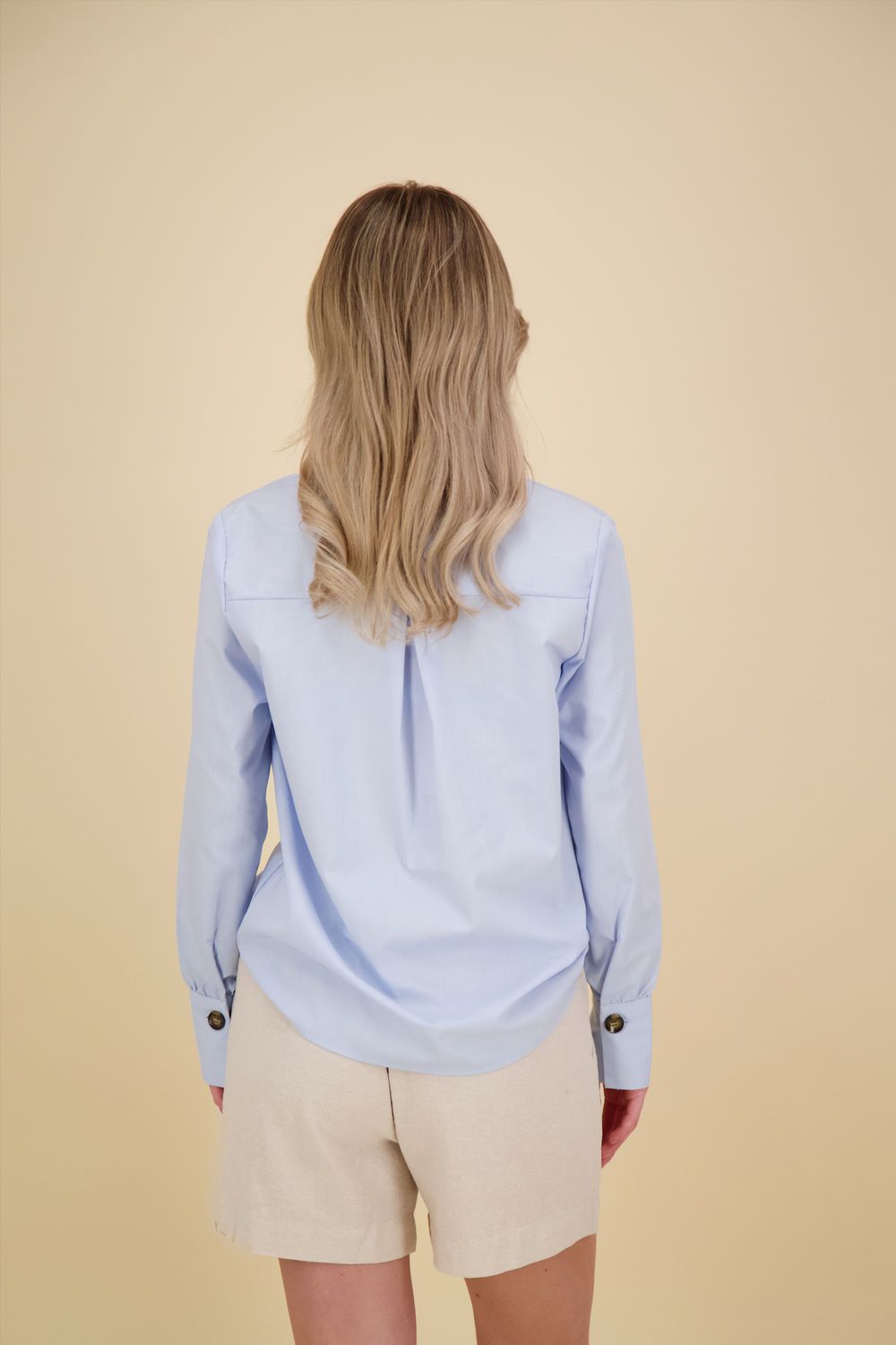 Freequent Blouse Blauw