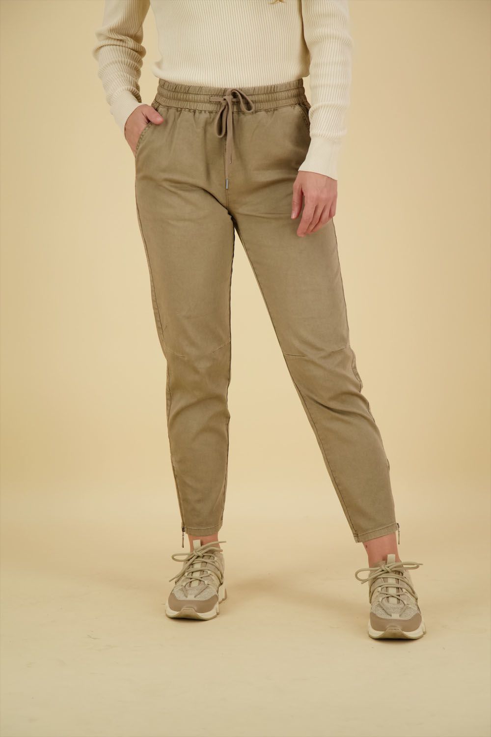 Freequent Broek Kyena Beige