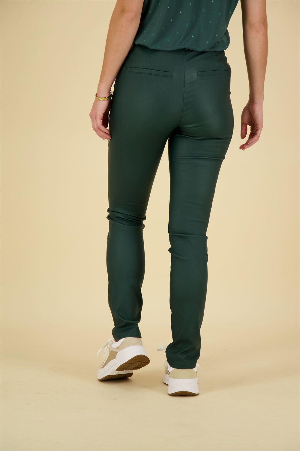 Freequent Broek Solvej Groen 