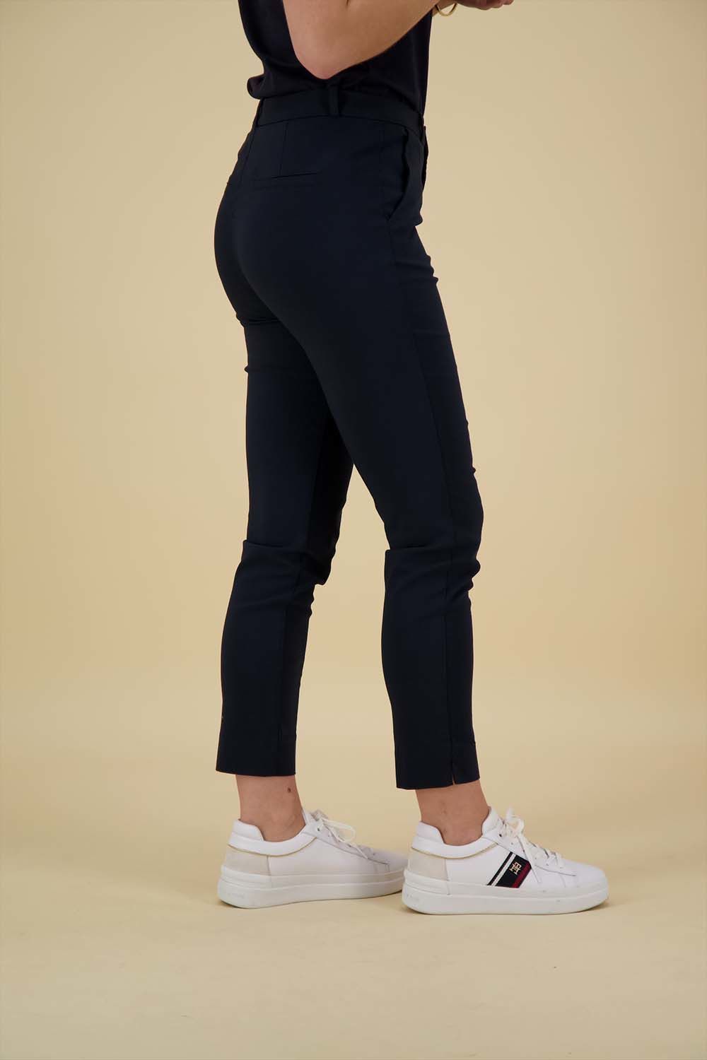 Freequent Pantalon Solvej-Ankle Donkerblauw