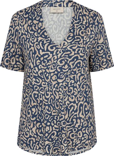 Freequent Top Lyra Blauw