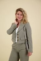 Blazer Sillen Bruin