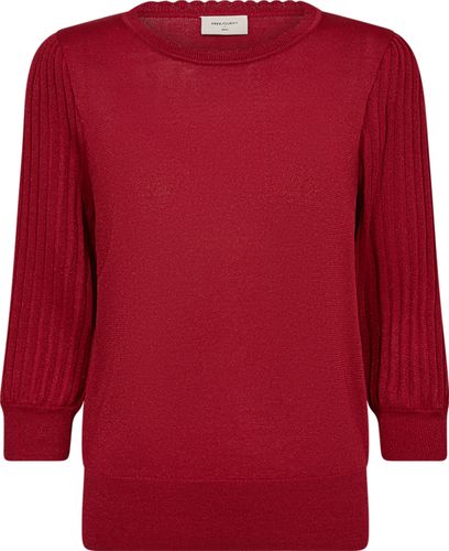 Freequent Pullover Glitta Rood