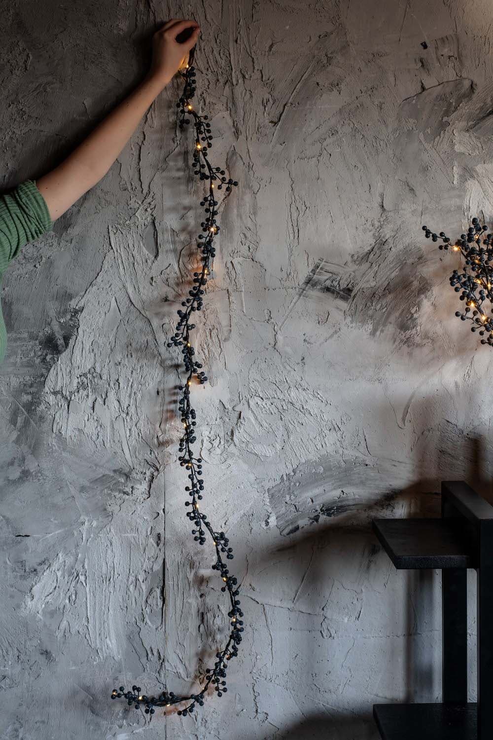 Bomont Collection Garland Juniper LED Blauw Bomont Collection Garland Juniper LED Blauw