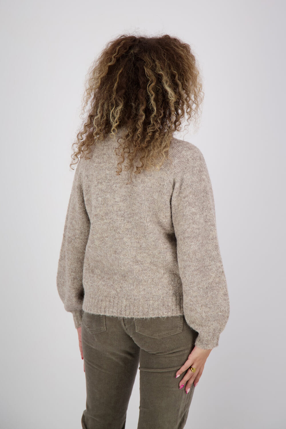 Freequent Vest Louisa Bruin  Freequent Vest Louisa Bruin