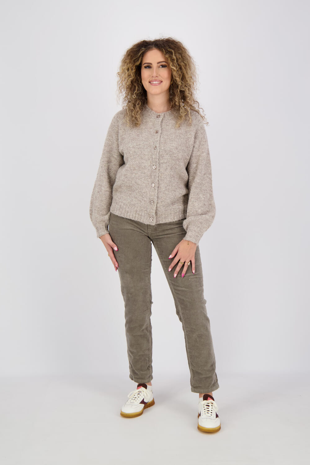 Freequent Vest Louisa Bruin  Freequent Vest Louisa Bruin