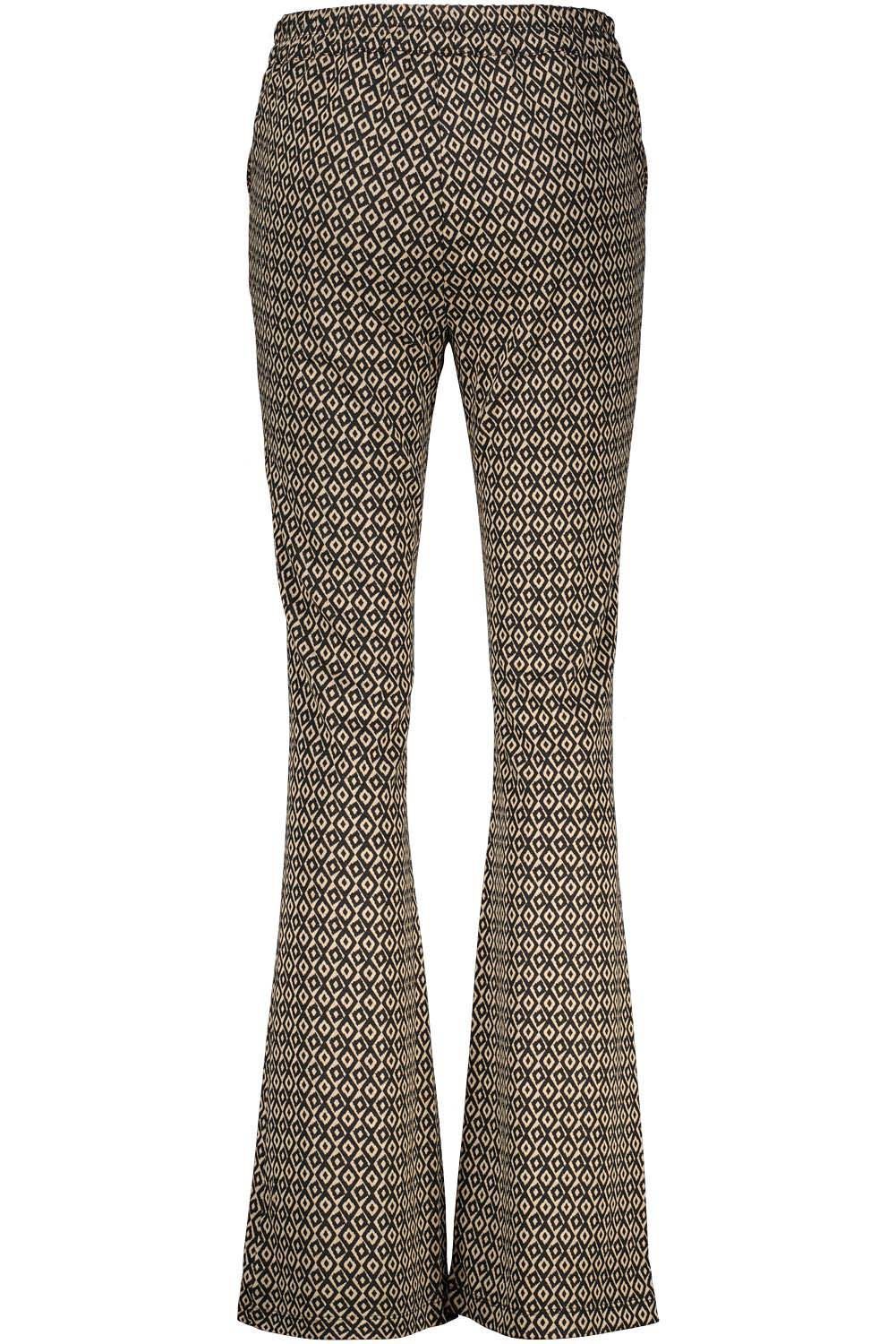 Geisha Broek Jacquard Zwart