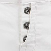 Pants with button closure Wit