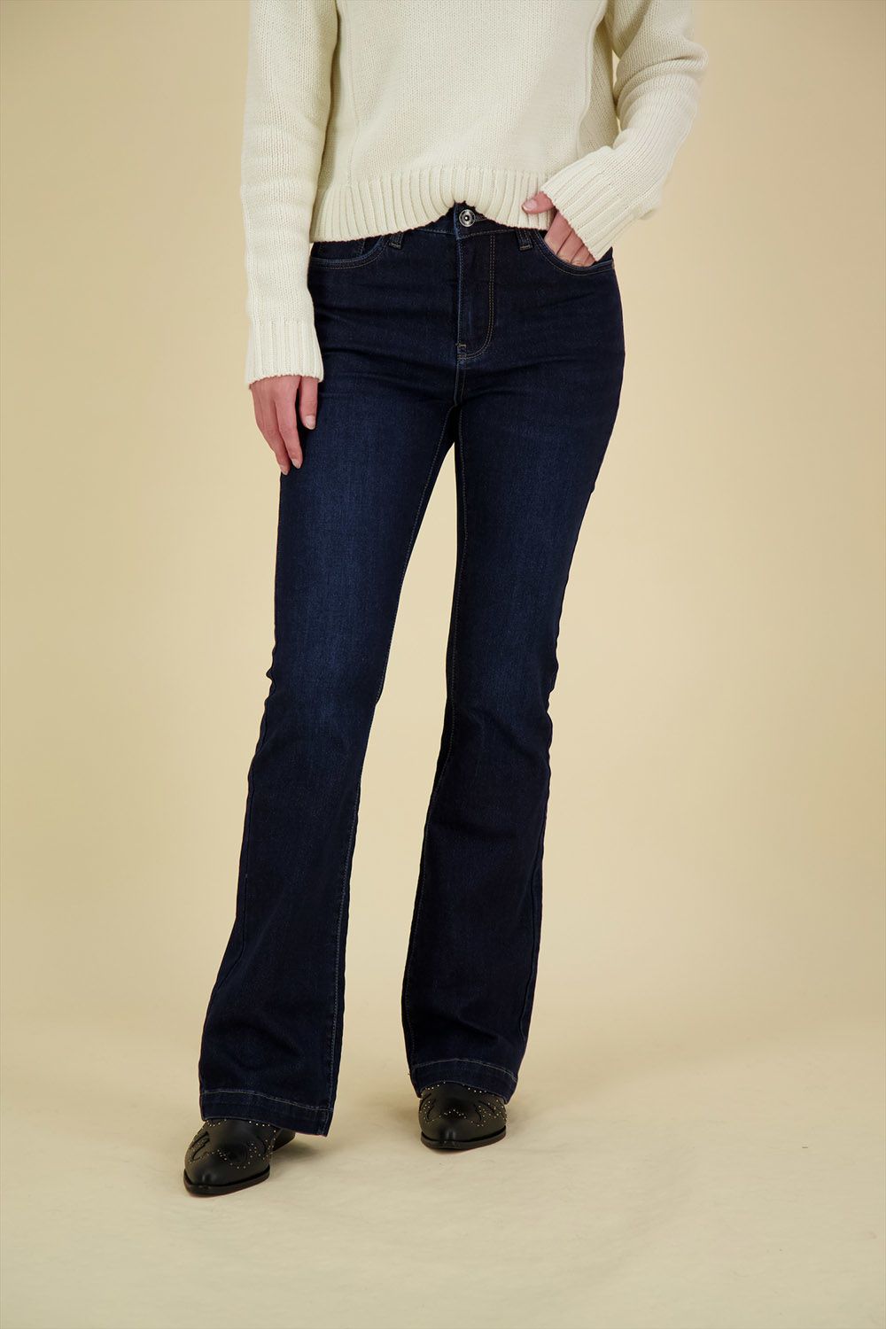 Geisha Jeans Blauw