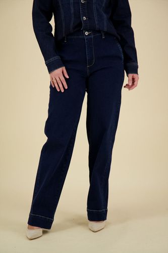 Geisha Jeans with sidepockets Blauw