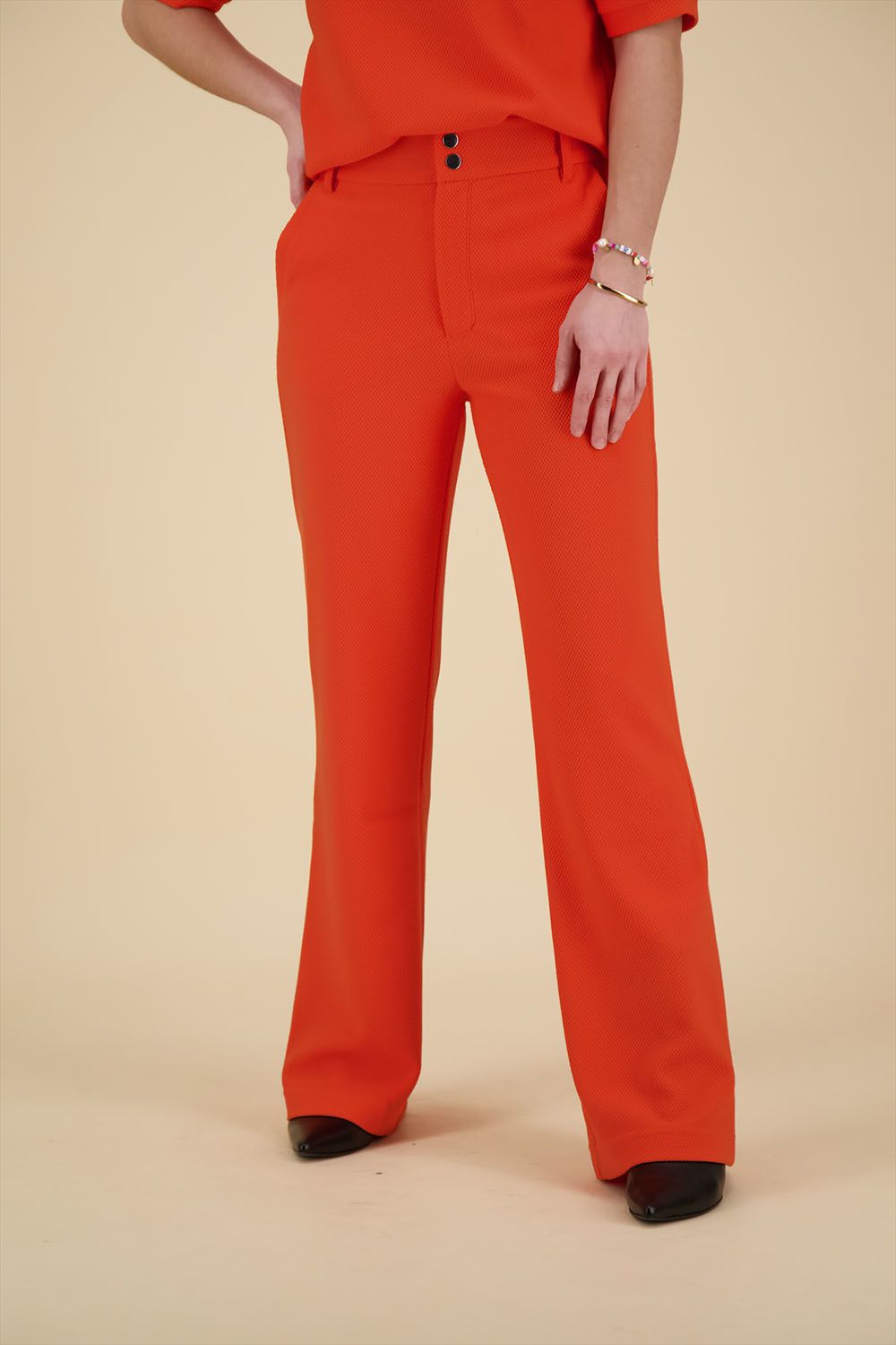 Geisha Pantalon Comfy Oranje