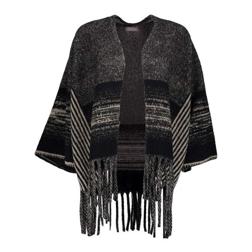 Geisha Poncho Zwart