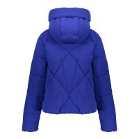 Donsjack Kort Quilted Blauw