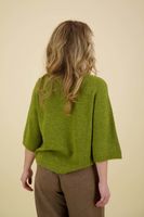 Pullover 3/4 sleeves Groen