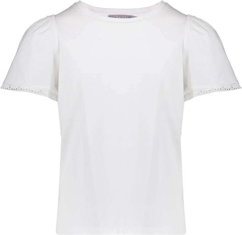 Geisha T-shirt with lace Wit