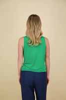 Top sleeveless elastic bottom Groen