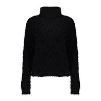 Pull cables roll neck Zwart