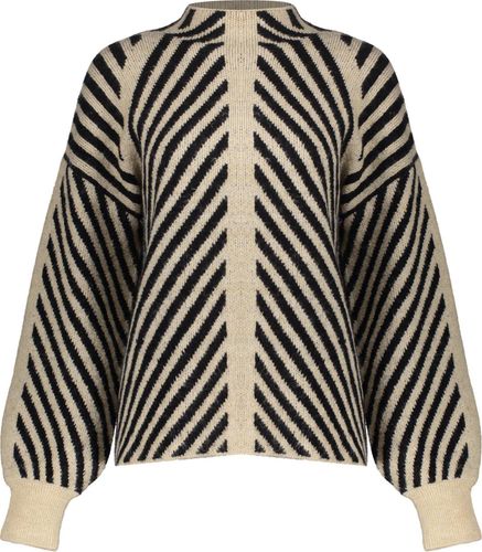 Geisha Pullover stripes Bruin