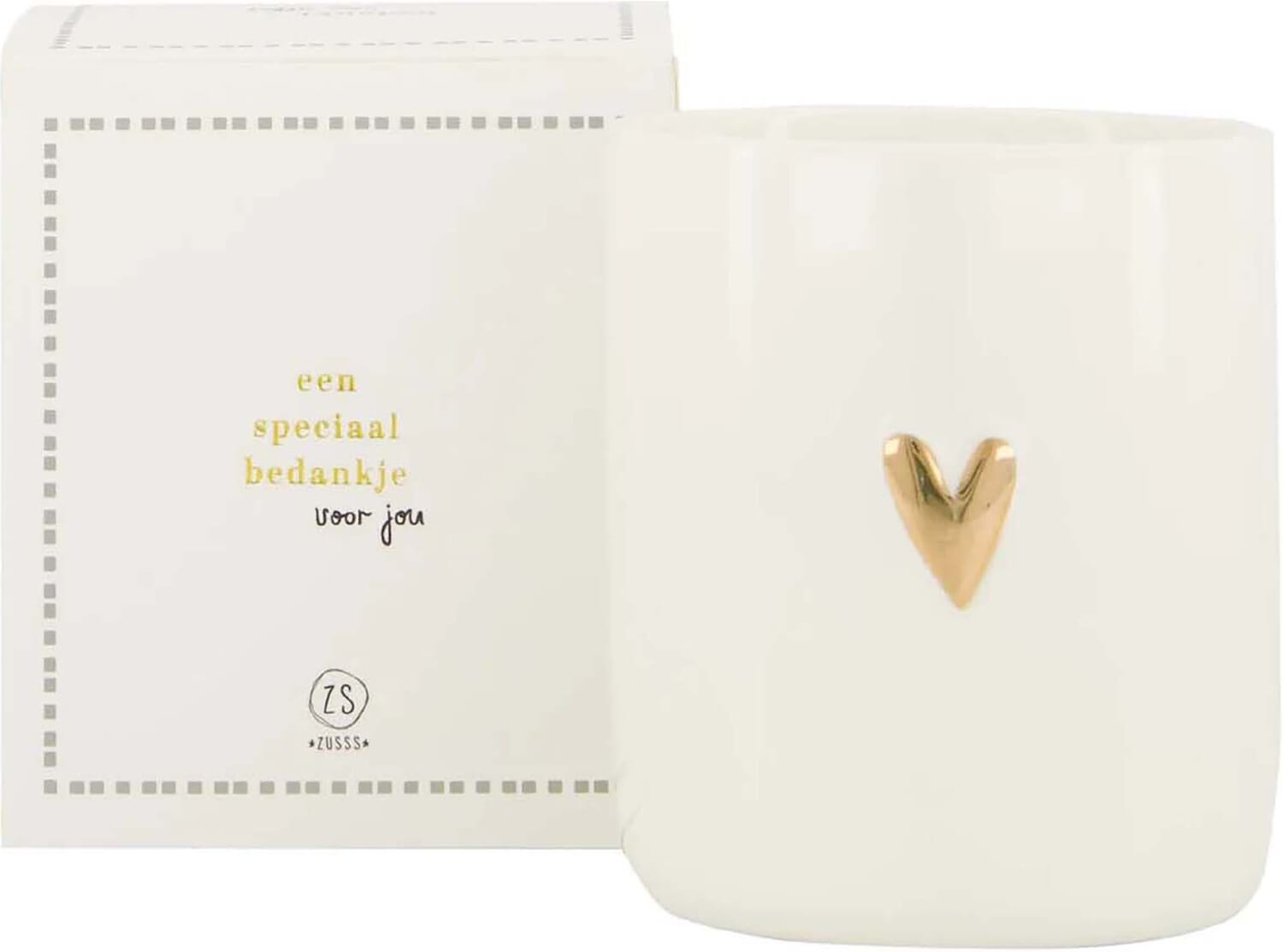 Zusss Geurkaars Bedankt Geel Zusss Geurkaars Bedankt Geel