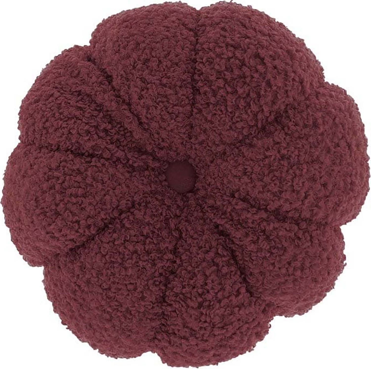 Kussen Chico 40cm Ø marsala Rood  Kussen Chico 40cm Ø marsala Rood