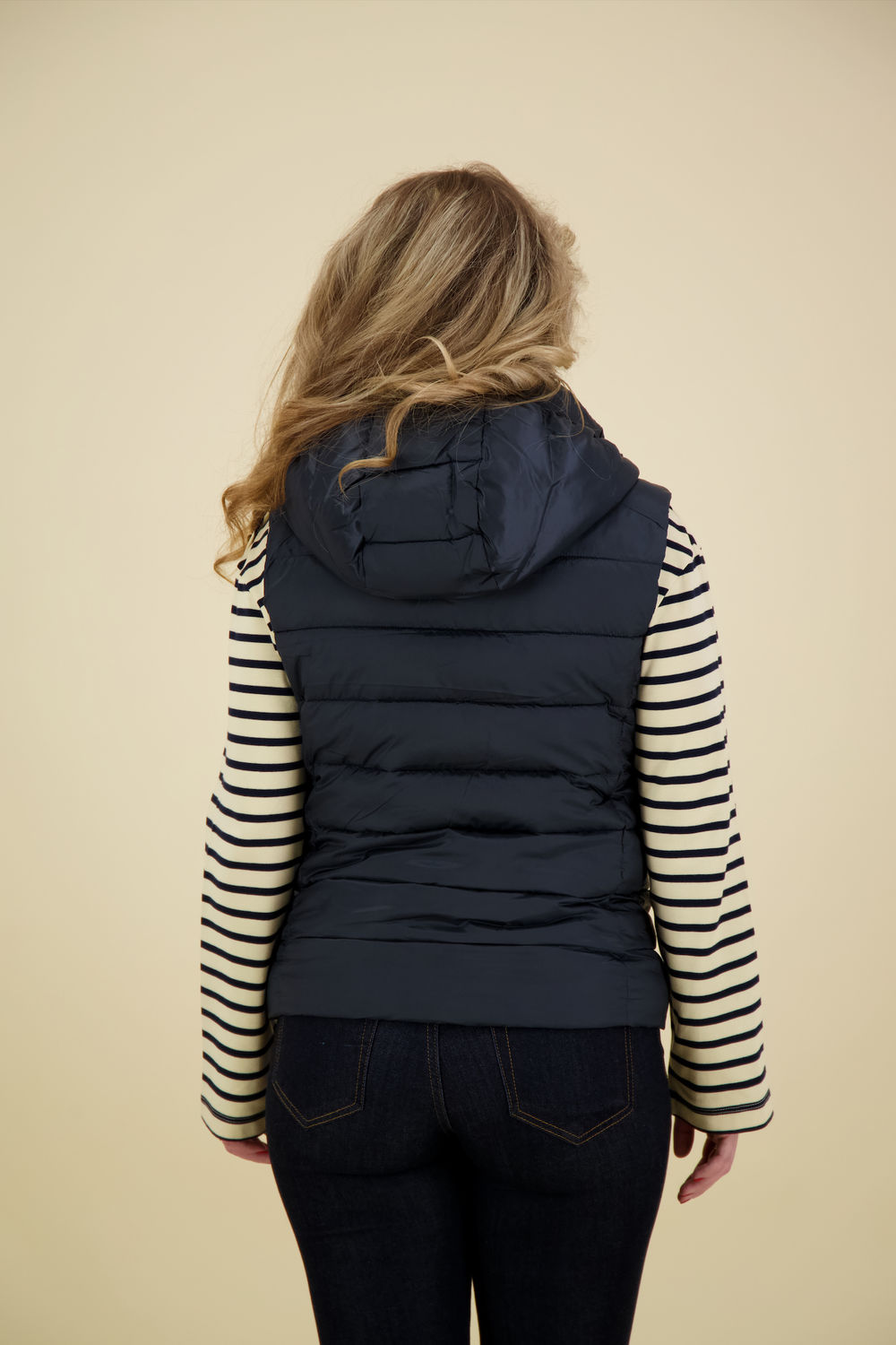 Superdry Bodywarmer Fuji Donkerblauw Superdry Bodywarmer Fuji Donkerblauw
