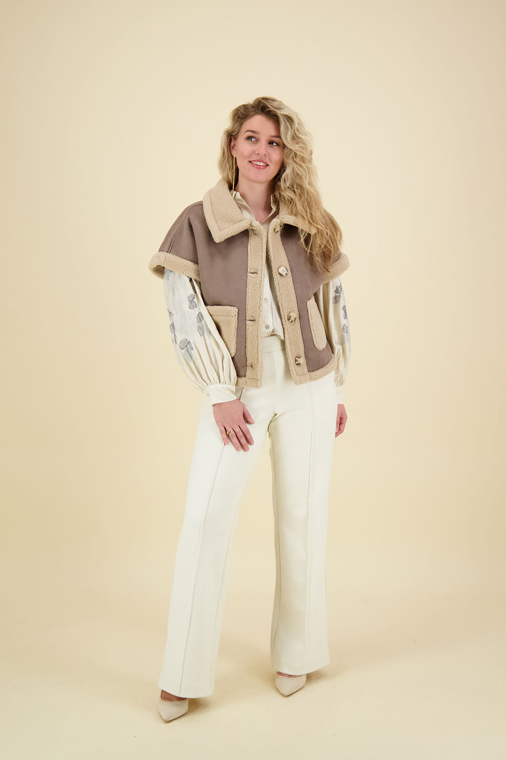 Nukus Gilet Athena Bruin Nukus Gilet Athena Bruin