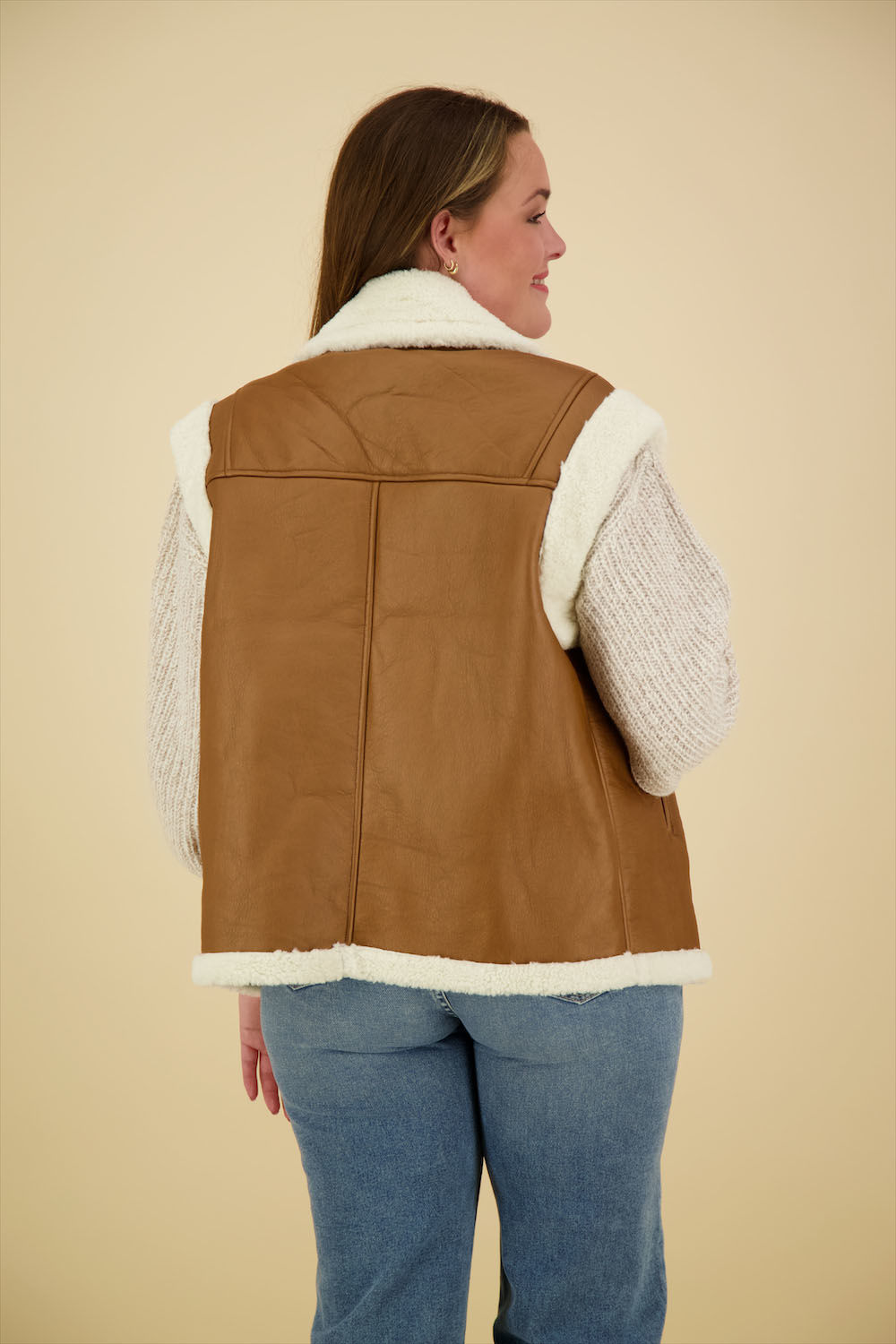 Summum Gilet Lammy Bruin Summum Gilet Lammy Bruin